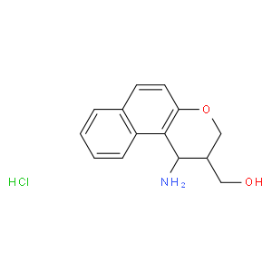 (1-amino-2,3-dihydro-1h-benzo[f]chromen-2-yl)-methanol hydrochloride