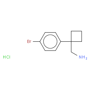 (1-(4-bromophenyl)cyclobutyl)methanamine hydrochloride