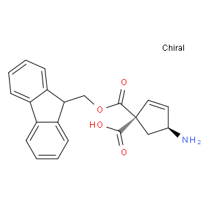 (1r,4s)-fmoc-4-aminocyclopent-2-ene-carboxylic acid