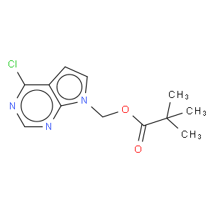 (4-chloro-7H-pyrrolo[2,3-d]pyrimidin-7-yl)methyl pivalate