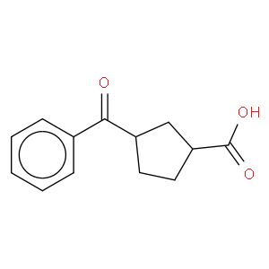 (1s,3r)-3-benzoylcyclopentanecarboxylic acid