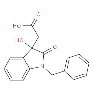 (1-benzyl-3-hydroxy-2-oxo-2,3-dihydro-1h-indol-3-yl)-acetic acid