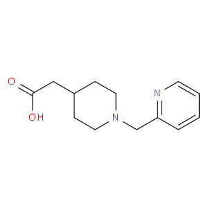 (1-pyridin-2-ylmethyl-piperidin-4-yl)-acetic acid
