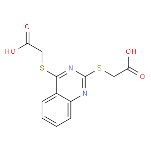 ({2-[(carboxymethyl)thio]quinazolin-4-yl}thio)-acetic acid