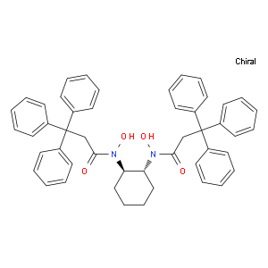 (1r,2r)-n,n'-dihydroxy-n,n'-bis(3,3,3-triphenylpropionyl)cyclohexane-1,2-diamine