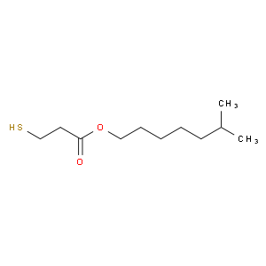 Propanoic acid, 3-mercapto-, 6-methylheptyl ester