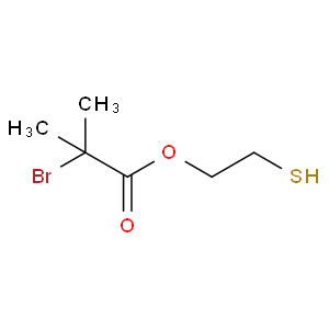 Propanoic acid, 2-bromo-2-methyl-, 2-mercaptoethyl ester